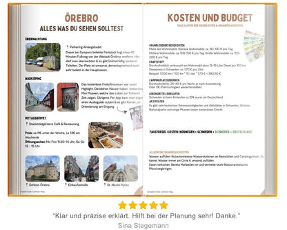 Bundle: Dänemark & Schweden Erleben: Camper-Guide, Reiserouten + Karte
