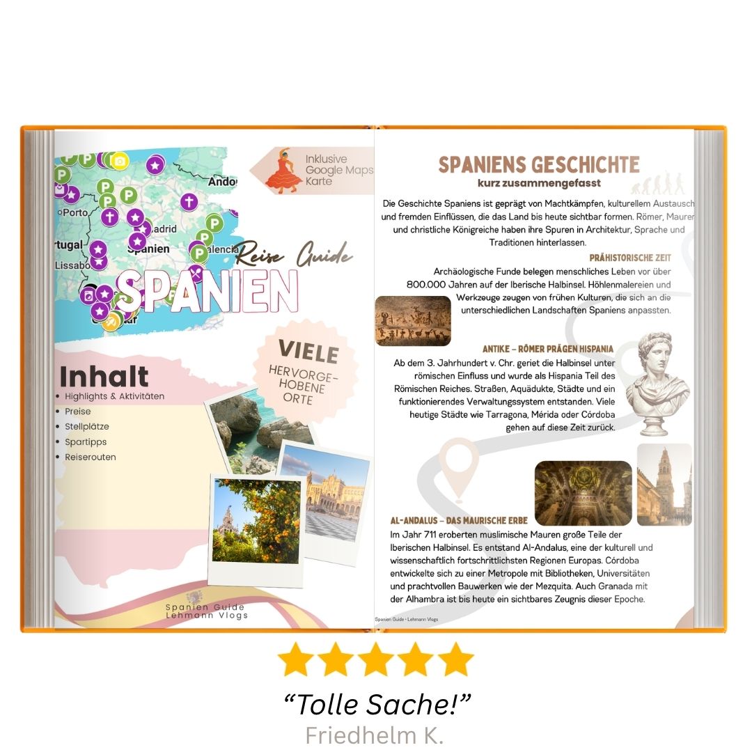 Spanien Portugal Bundle Vorschau – Camping Routen Seite 1