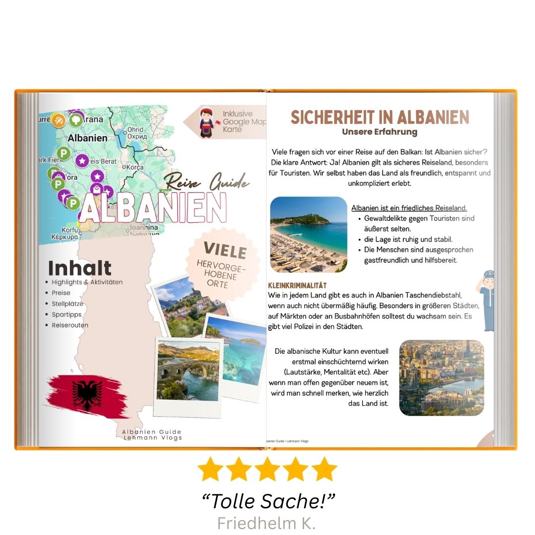 ALBANIEN ERLEBEN: Dein Wohnmobil Abenteuer E-Buch
