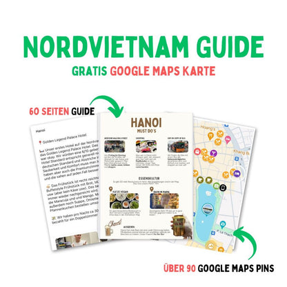 NORD VIETNAM ERLEBEN: Dein E-Buch zum unvergesslichen Urlaub