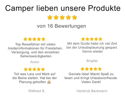 Bundle: Dänemark & Schweden Erleben: Camper-Guide, Reiserouten + Karte