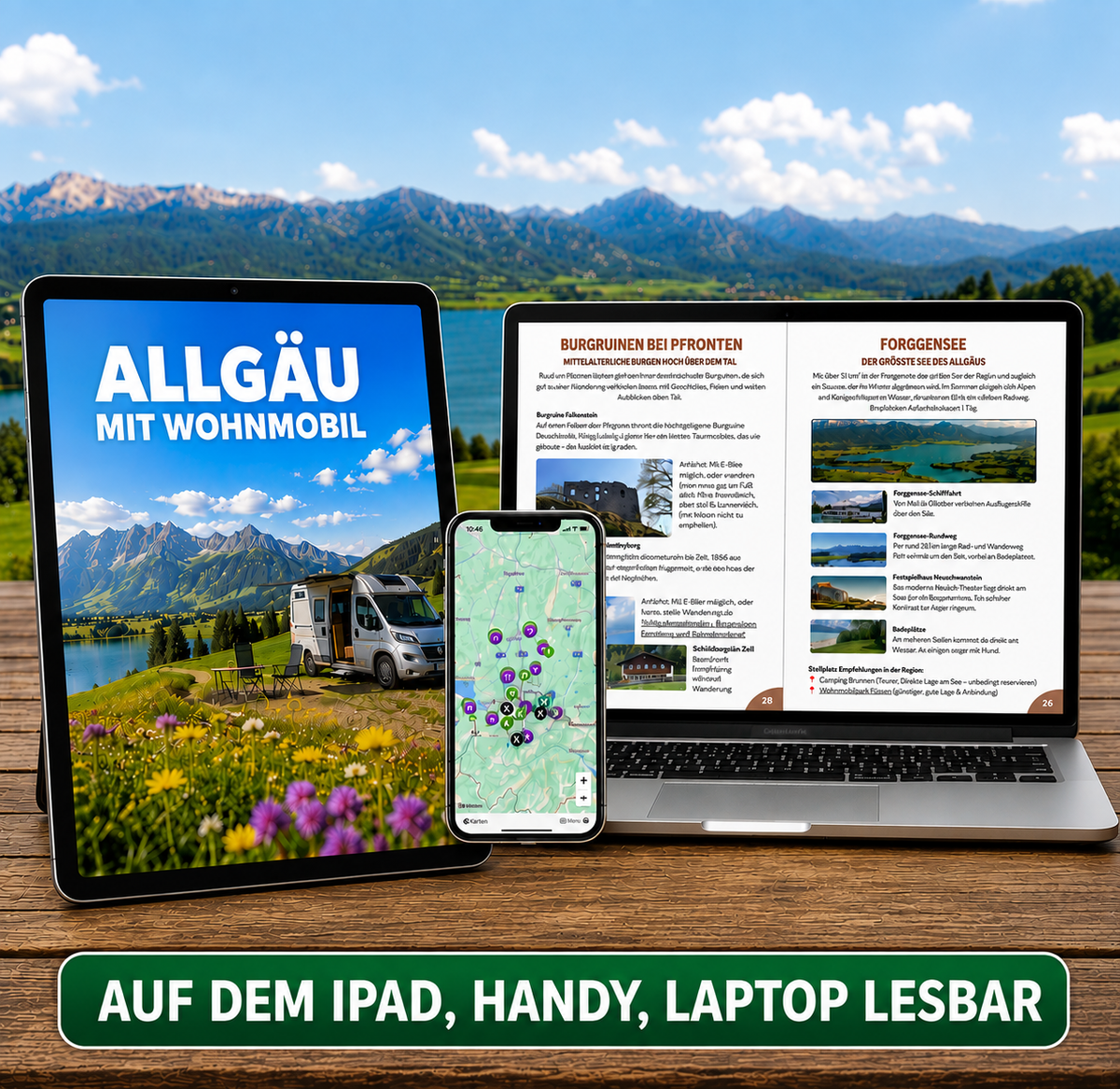 ALLGÄU ERLEBEN: Dein Wohnmobil Abenteuer E-Buch