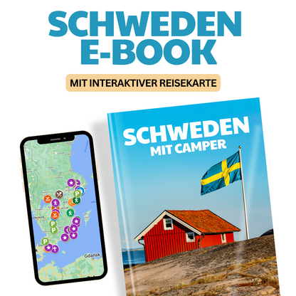 Süd & Mittel Schweden erleben: Camper-Guide, Reiserouten + Karte
