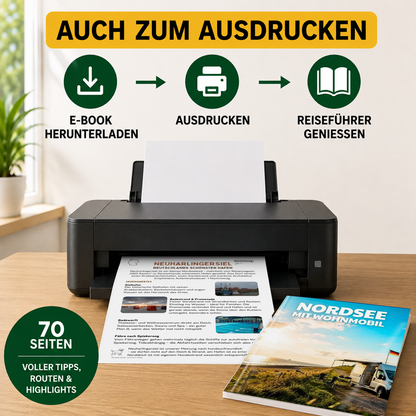 DEUTSCHE NORDSEE ERLEBEN: Dein Wohnmobil Abenteuer E-Buch