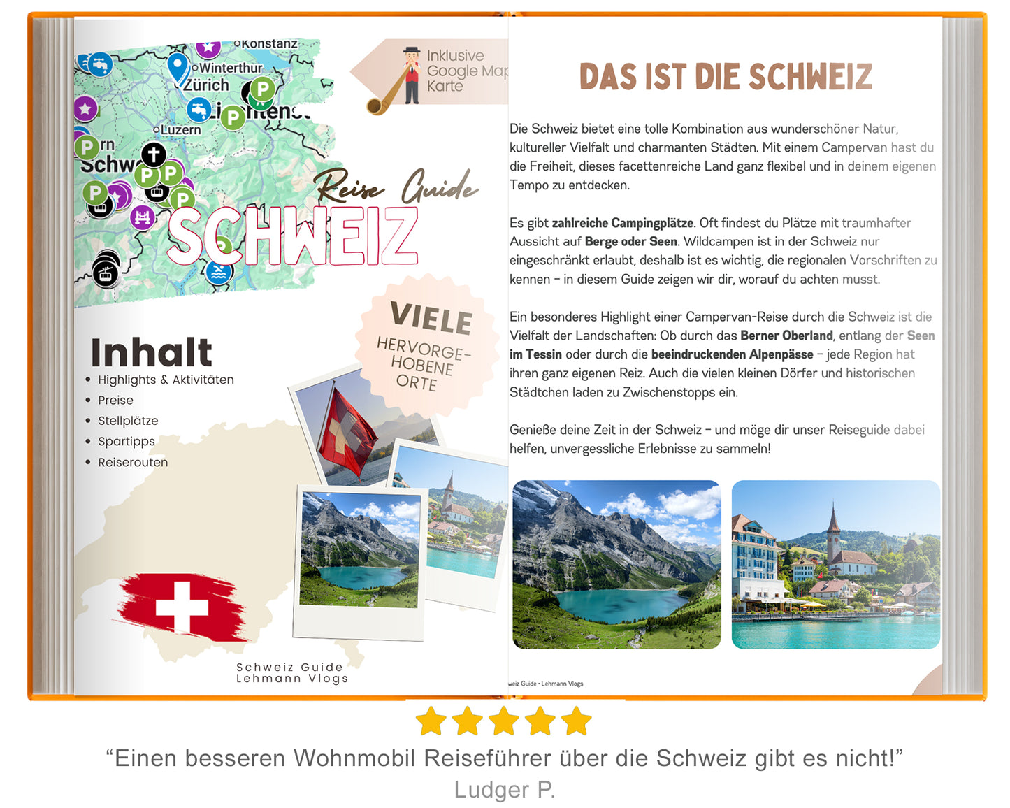 SCHWEIZ ERLEBEN: Dein Wohnmobil Abenteuer E-Buch