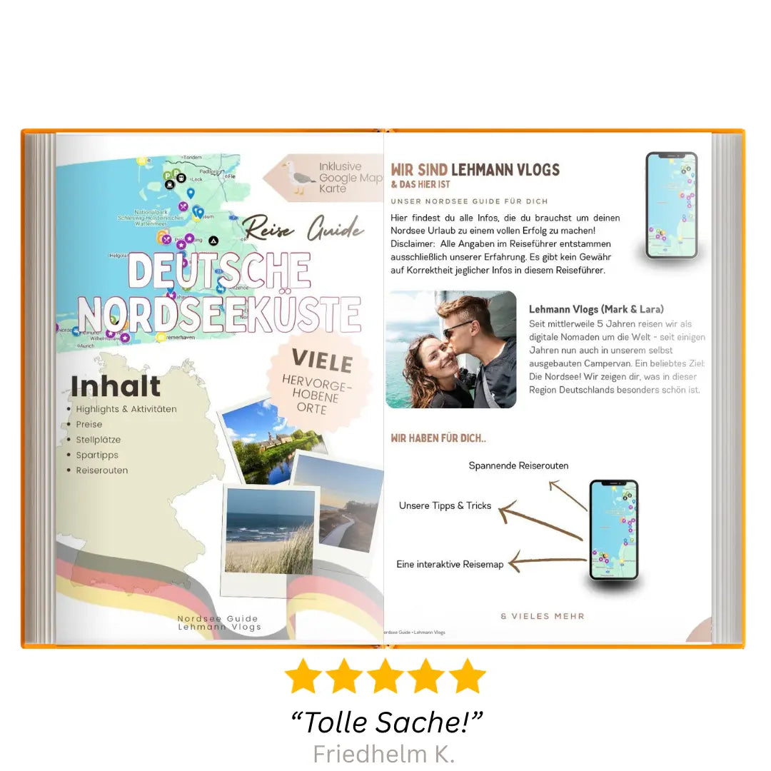 DEUTSCHE NORDSEE ERLEBEN: Dein Wohnmobil Abenteuer E-Buch