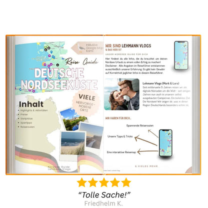 DEUTSCHE NORDSEE ERLEBEN: Dein Wohnmobil Abenteuer E-Buch