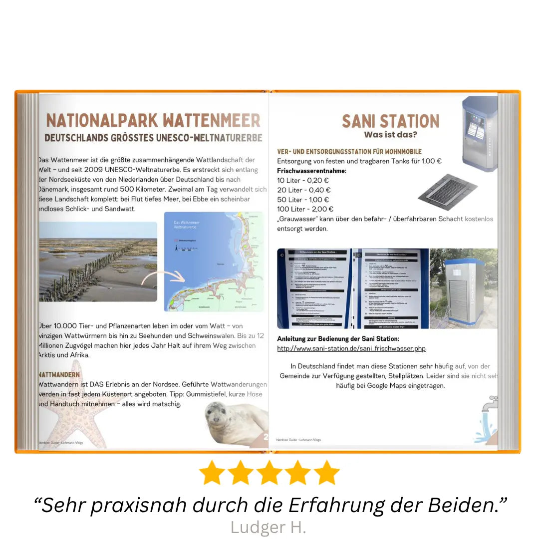 DEUTSCHE NORDSEE ERLEBEN: Dein Wohnmobil Abenteuer E-Buch
