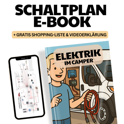 camper elektrik Campervan Schaltplan: Elektrik-Setup zum Nachbauen – Wohnmobil Reiseführer als E-Book